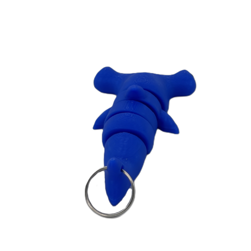 Hammerhead Shark Keyring