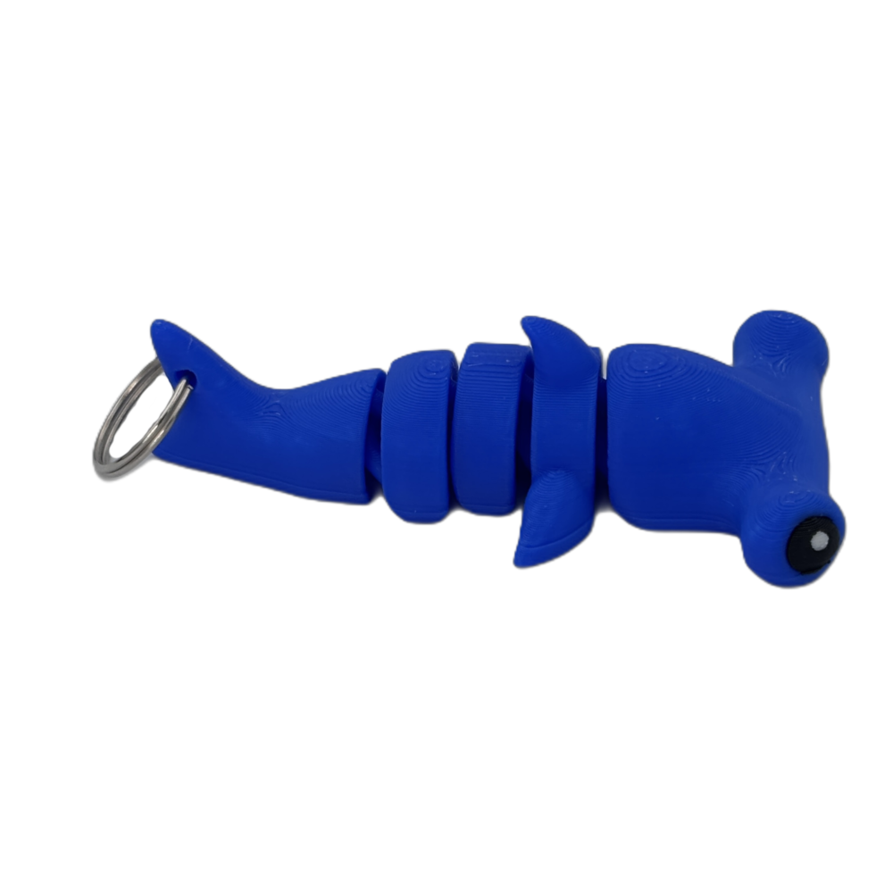 Hammerhead Shark Keyring