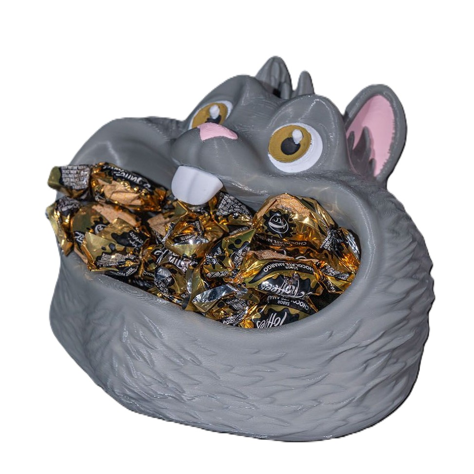 Hamster Mouth Pouch 3 Hamster Mouth-Pouch Candy Bowl