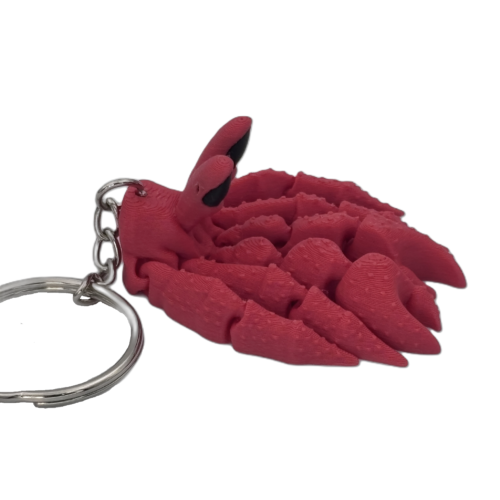 Hermit the Crab Keyring