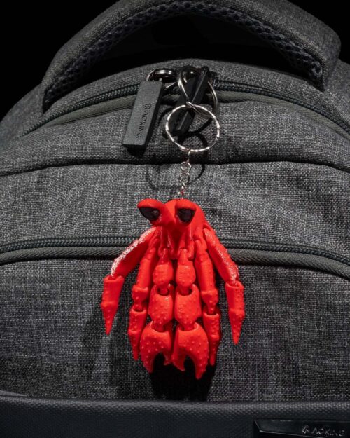 Hermit the Crab Keyring