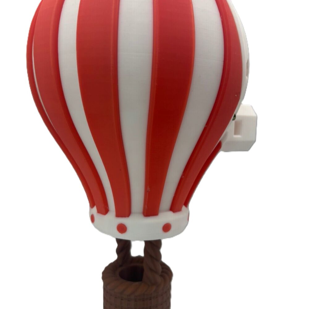 Hot Air Balloon Wall Light - Red, White