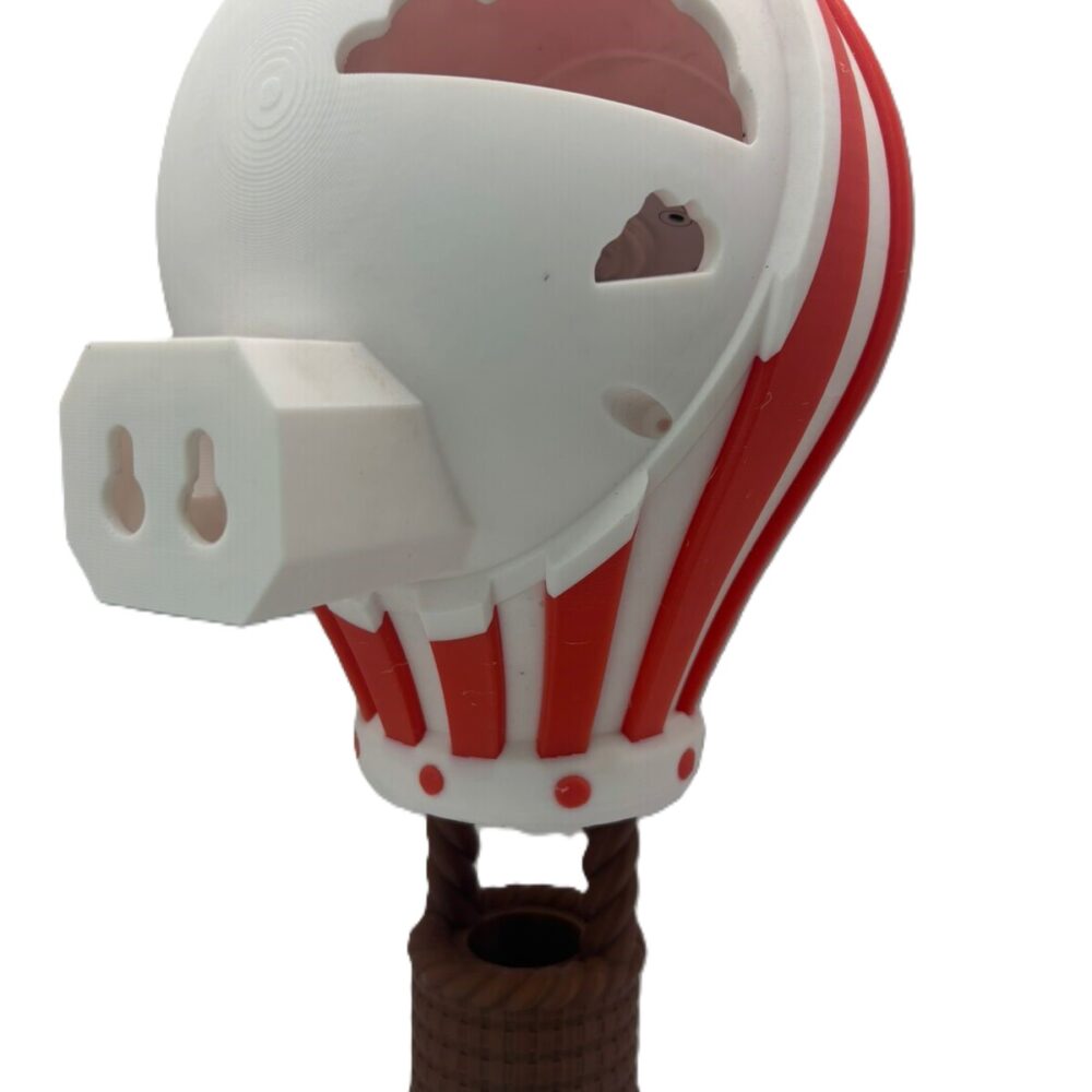 Hot Air Balloon Wall Light - Red, White