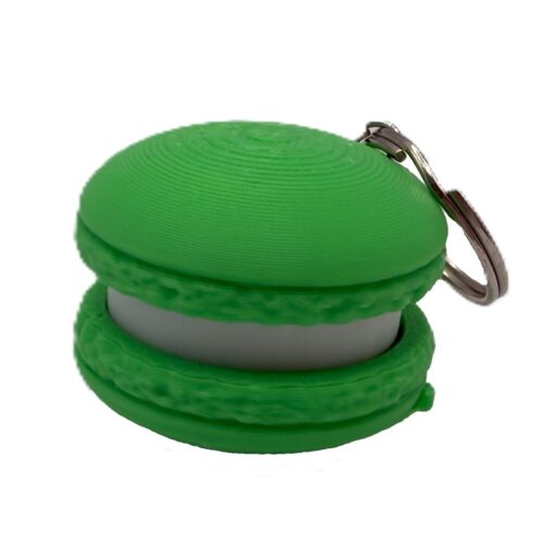 Macaron Clicker Green 1 Macaron Clicker Keyring - Green