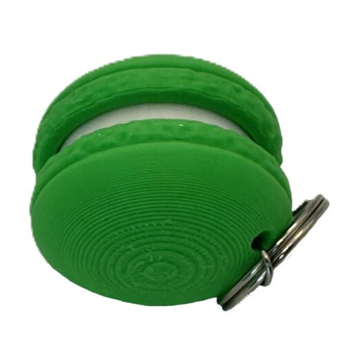 Macaron Clicker Green 2 Macaron Clicker Keyring - Green