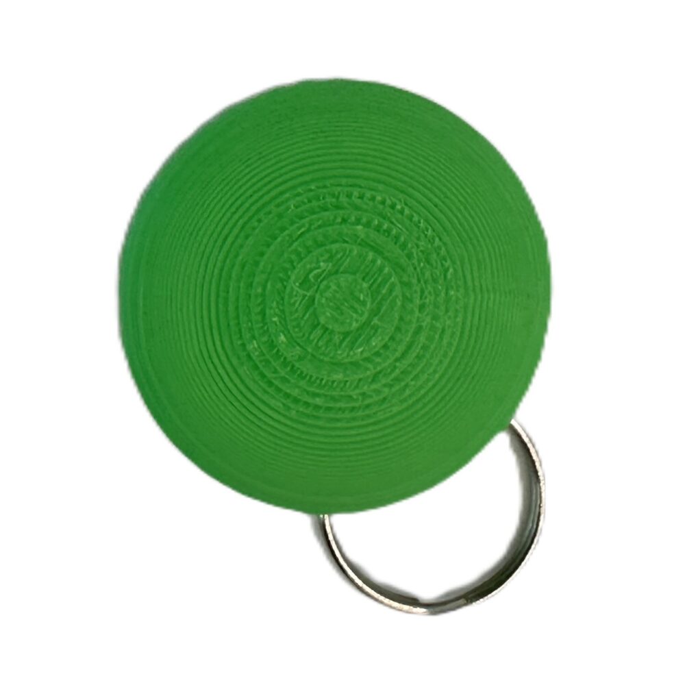 Macaron Clicker Green 4 Macaron Clicker Keyring - Green