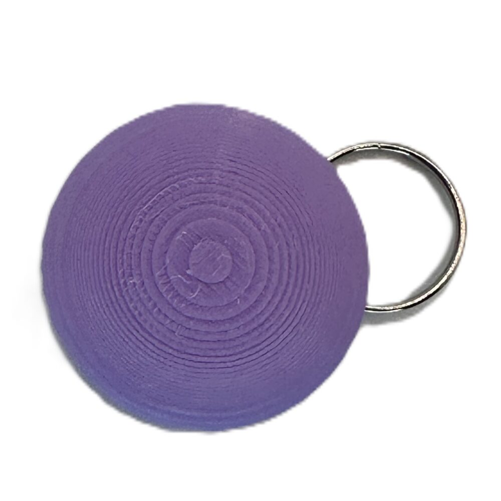 Macaron Clicker Keyring - Purple