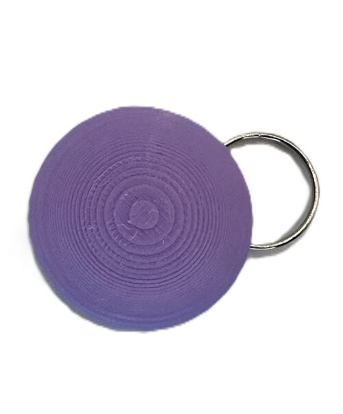 Macaron Clicker Keyring - Purple