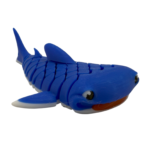 Mark, the Whale Shark Keyring - Flexible