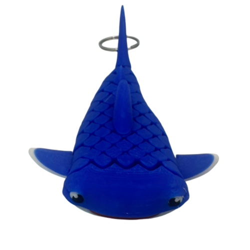Mark, the Whale Shark Keyring - Flexible