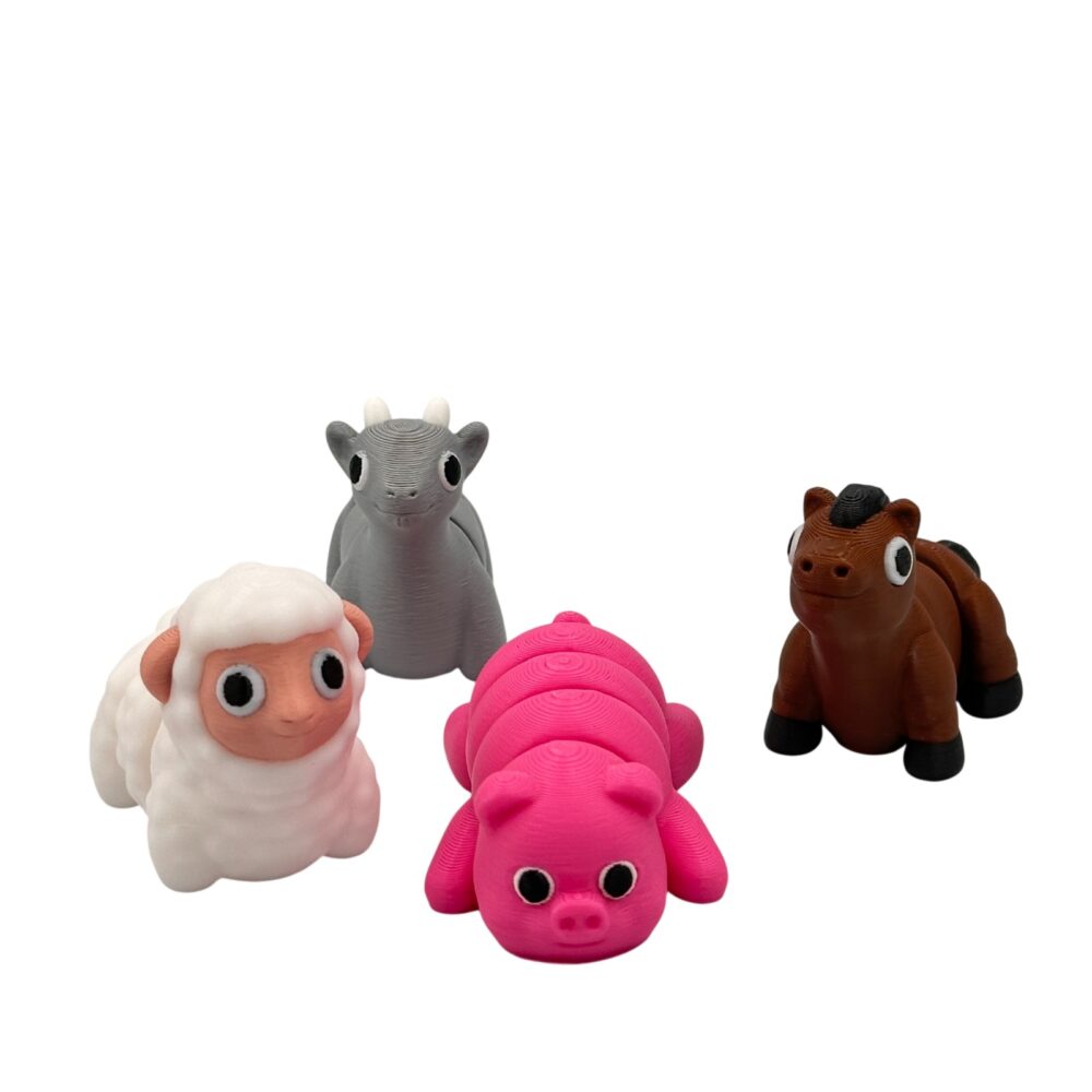 Mini Farm Animal Toy Set