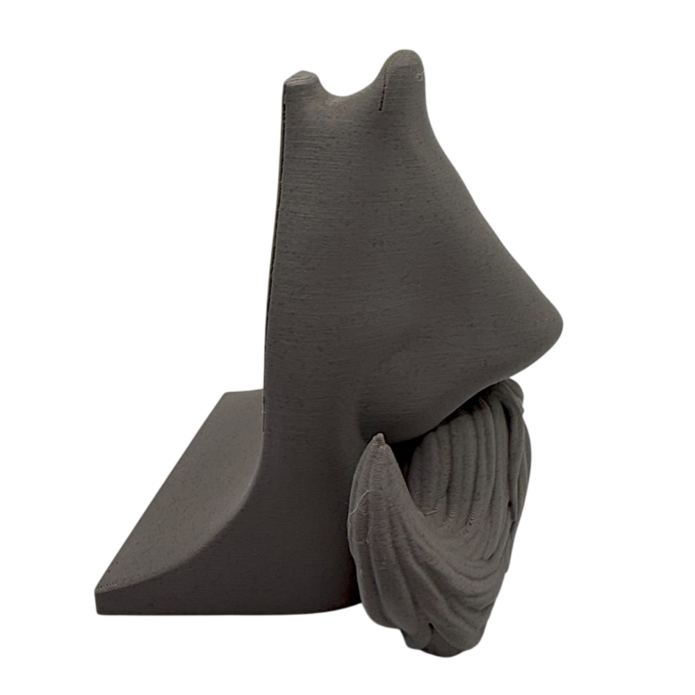 Moustache Sunglasses Holder - Grey