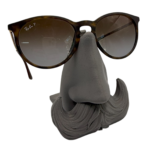 Moustache Sunglasses Holder - Grey
