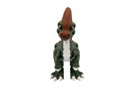Parasau Rolophus Articulating Dinosaur - Green