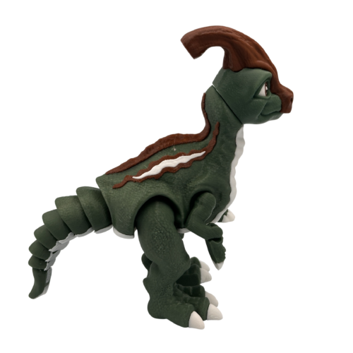 Parasau Rolophus Articulating Dinosaur - Green