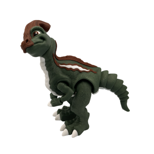 Parasau Rolophus Articulating Dinosaur - Green