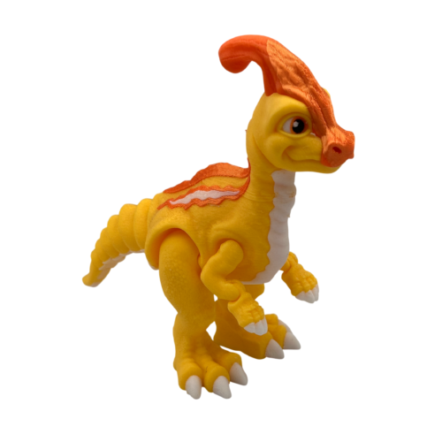 Parasau Rolophus Articulating Dinosaur - Yellow