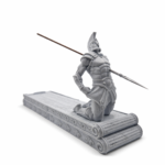 Pierced Roman Soldier Incense Holder