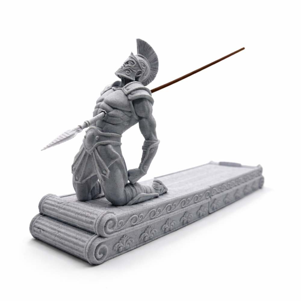 Pierced Roman Soldier Incense Holder