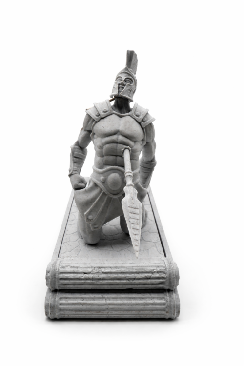 Pierced Roman Soldier Incense Holder