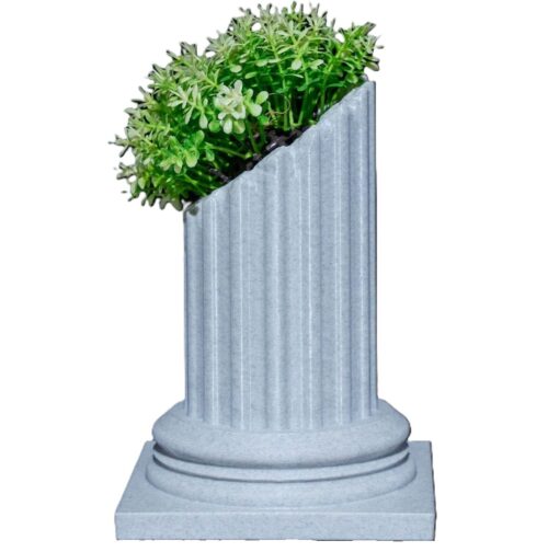 Pillar Ruins Planter 1 Pillar Ruins Succulent Planter