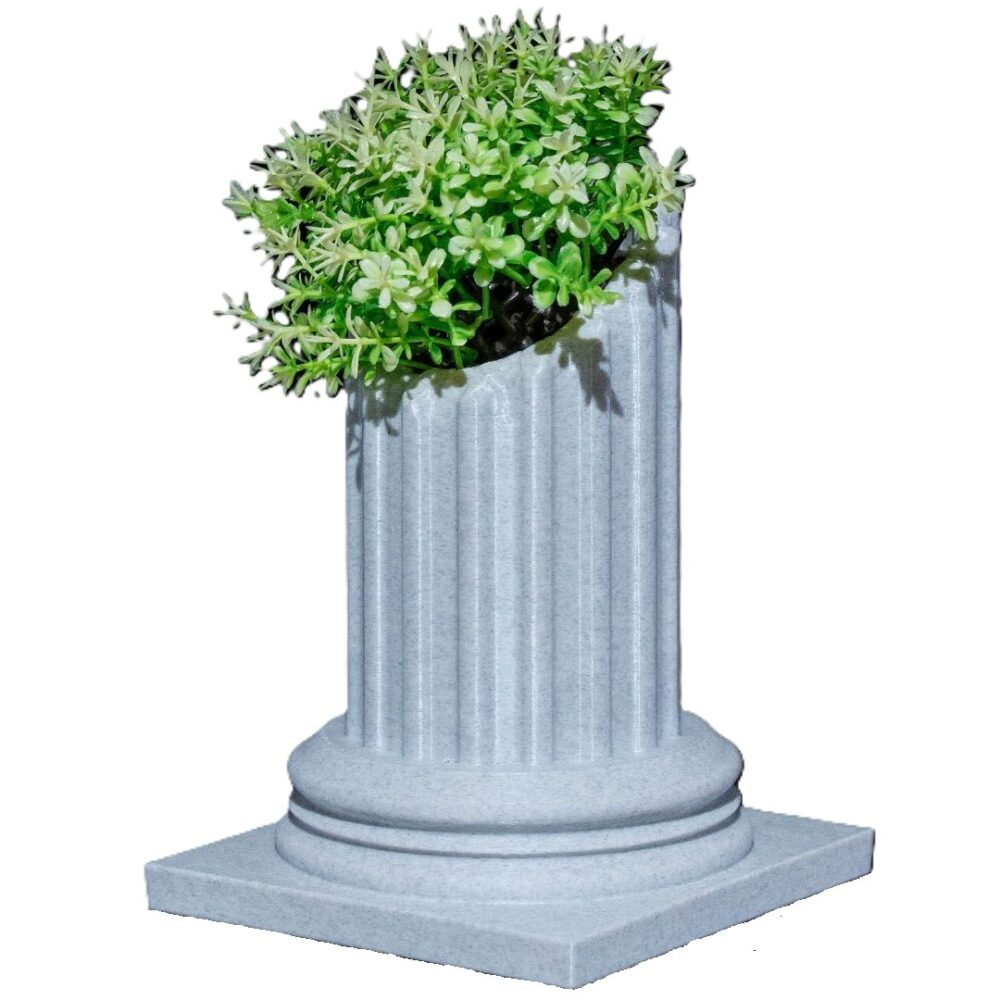Pillar Ruins Planter 2 Pillar Ruins Succulent Planter