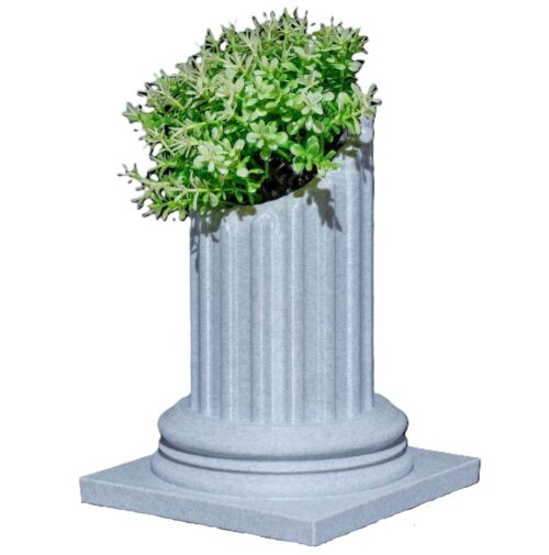 Pillar Ruins Planter 2 Pillar Ruins Succulent Planter