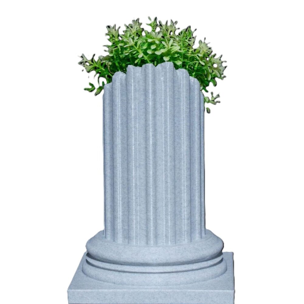 Pillar Ruins Planter 4 Pillar Ruins Succulent Planter