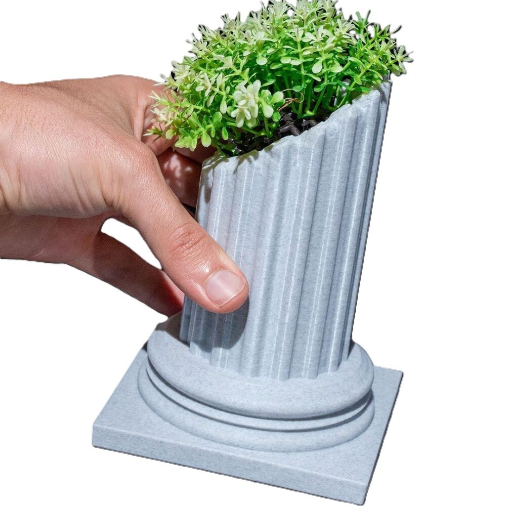 Pillar Ruins Planter 5 Pillar Ruins Succulent Planter