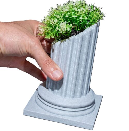 Pillar Ruins Planter 5 Pillar Ruins Succulent Planter