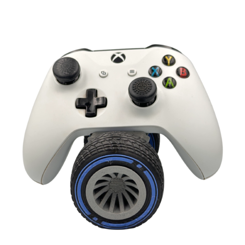 Pit Stop Tires (Single controller) - Blue_6 Formula 1 Gaming Controller Holder - Single - PlayStation and Xbox - Wet Compound