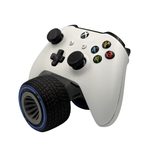 Pit Stop Tires (Single controller) - Blue_7 Formula 1 Gaming Controller Holder - Single - PlayStation and Xbox - Wet Compound