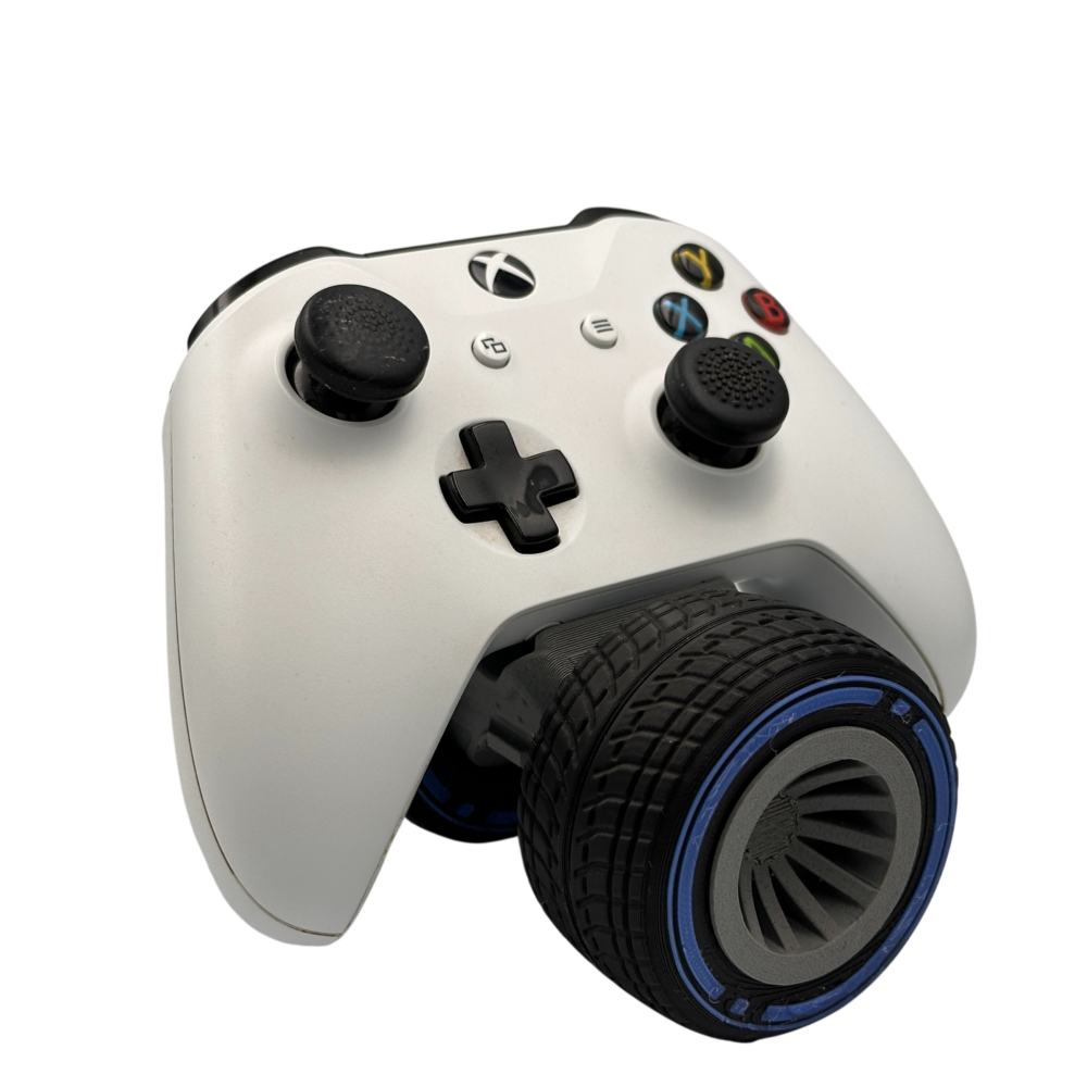 Pit Stop Tires (Single controller) - Blue_8 Formula 1 Gaming Controller Holder - Single - PlayStation and Xbox - Wet Compound