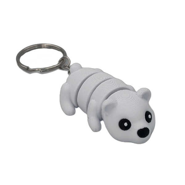 Polar Bear 1 Polar Bear Keyring