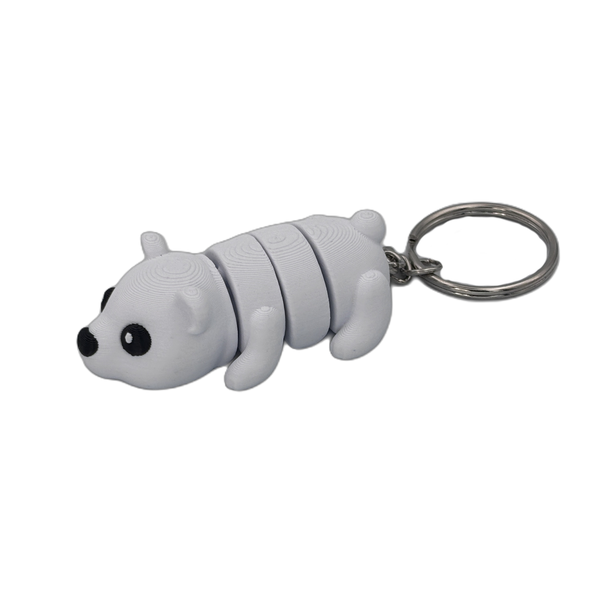 Polar Bear 3 Polar Bear Keyring