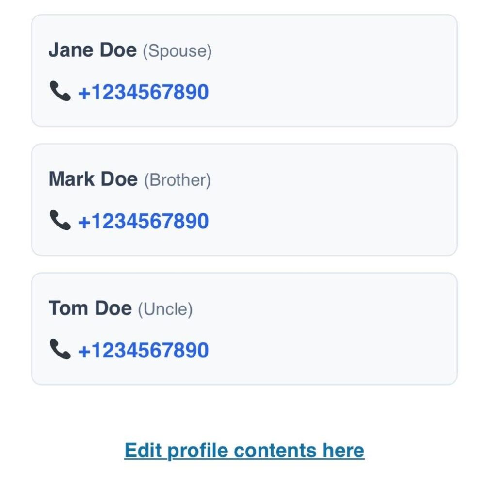ICE SmartTag