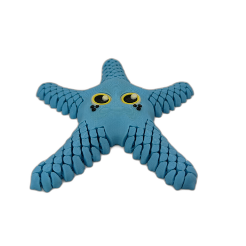 Sandy Sea Star Blue_2_WB Sandy Sea Star - Blue