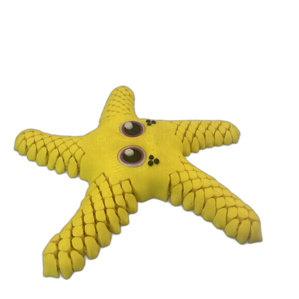Sandy Sea Star - Yellow