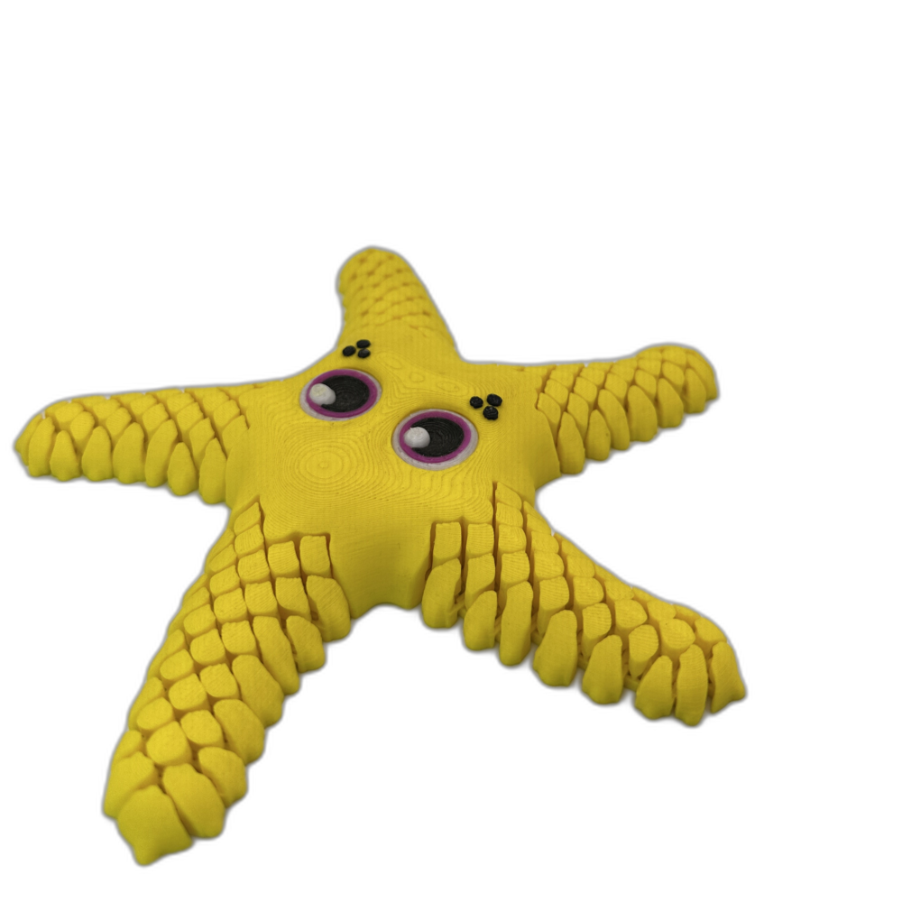 Sandy Sea Star - Yellow