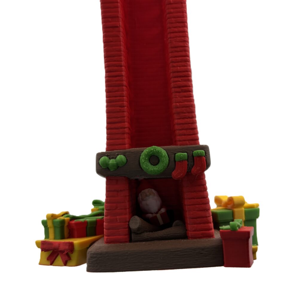 Santa Countdown Chimney Advent Calendar
