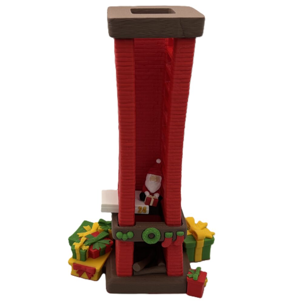 Santa Countdown Chimney Advent Calendar