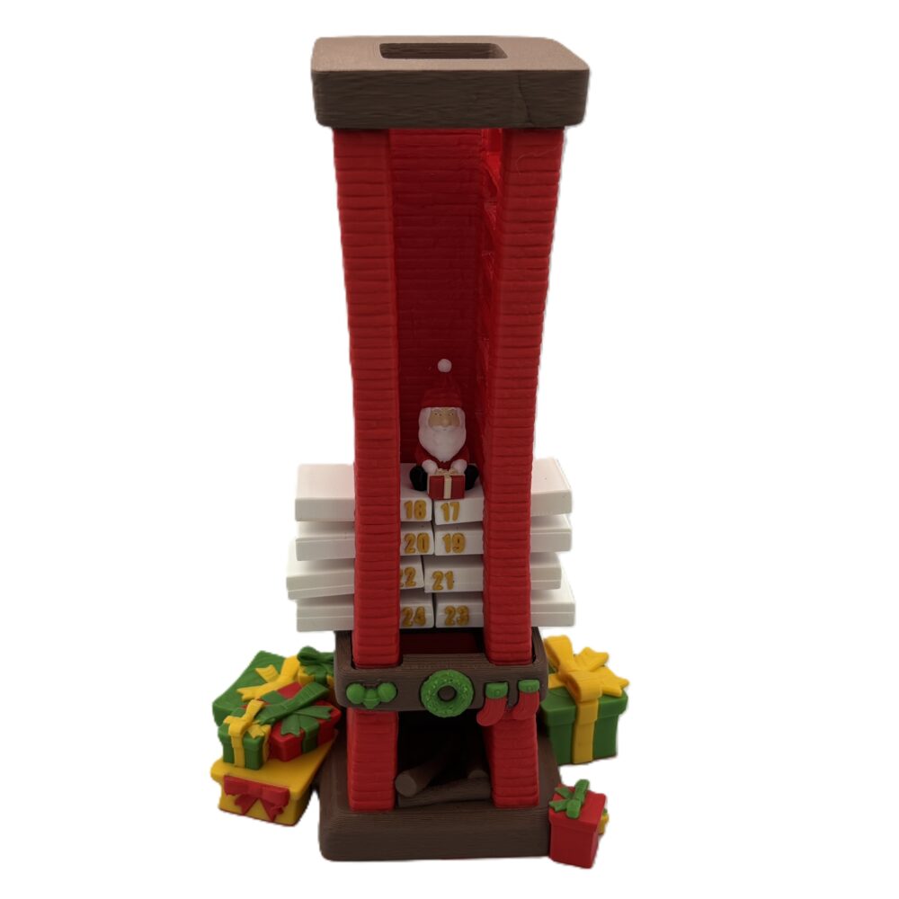 Santa Countdown Chimney Advent Calendar