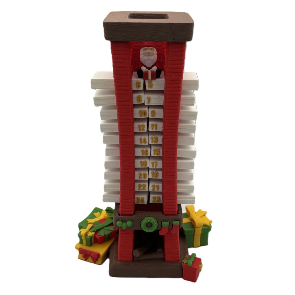 Santa Countdown Chimney Advent Calendar