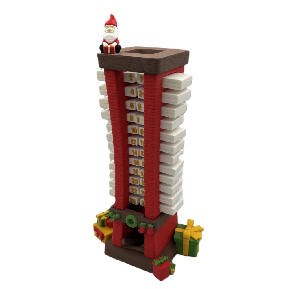 Santa Countdown Chimney Advent Calendar