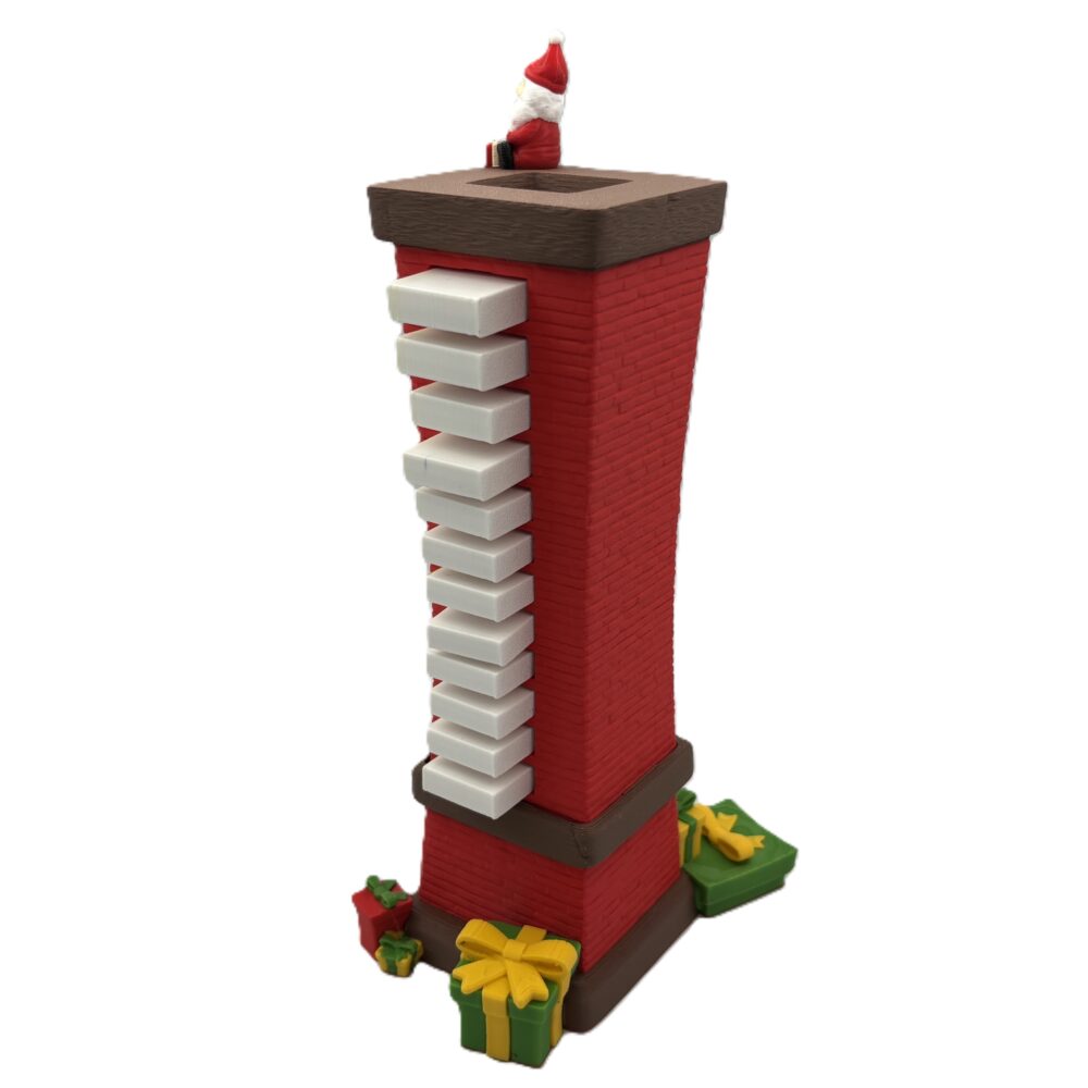 Santa Countdown Chimney Advent Calendar