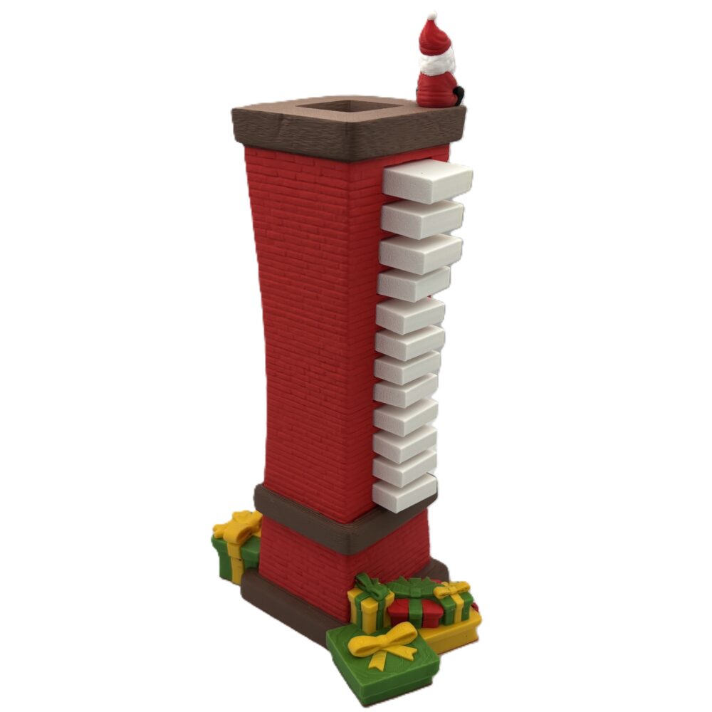 Santa Countdown Chimney Advent Calendar