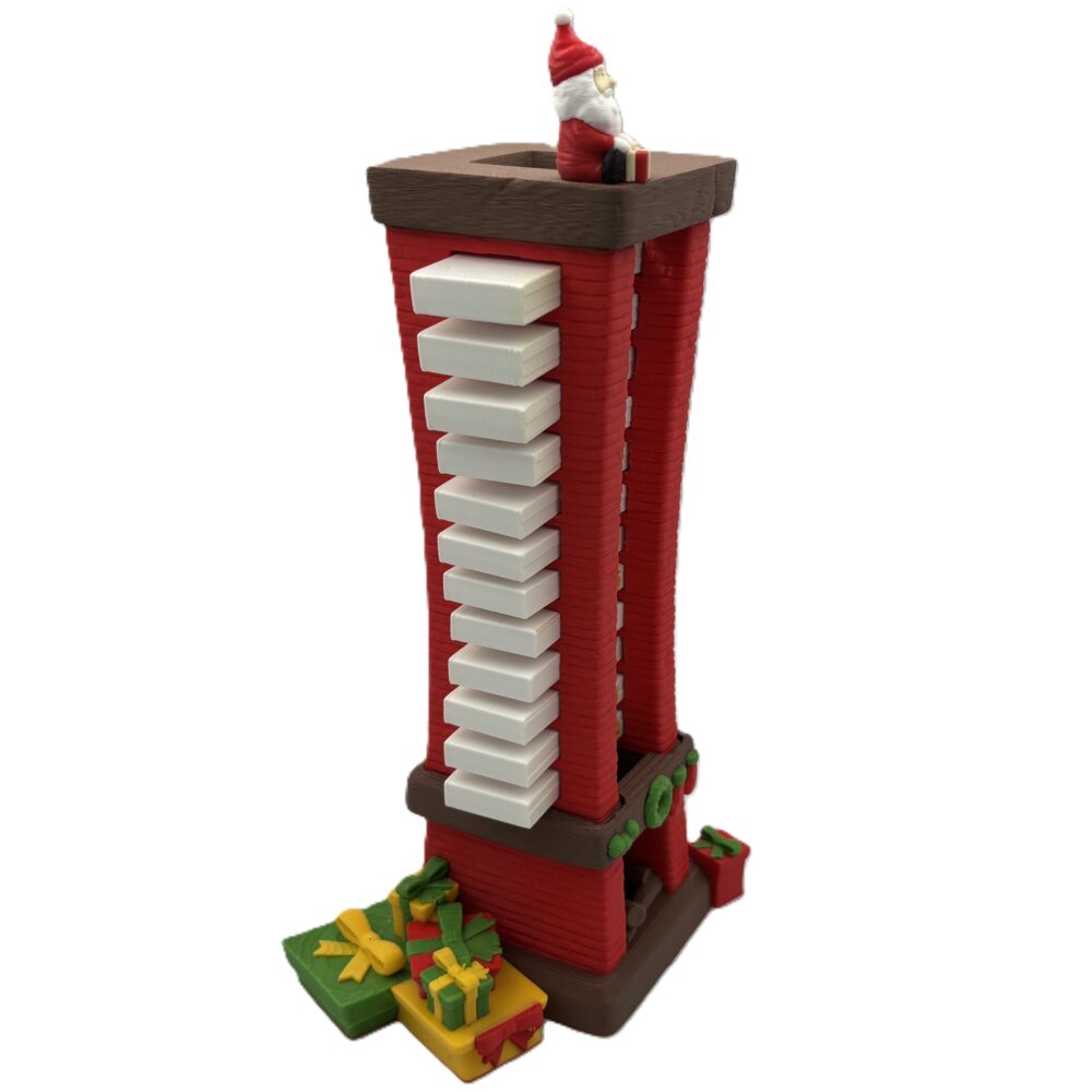 Santa Countdown Chimney Advent Calendar