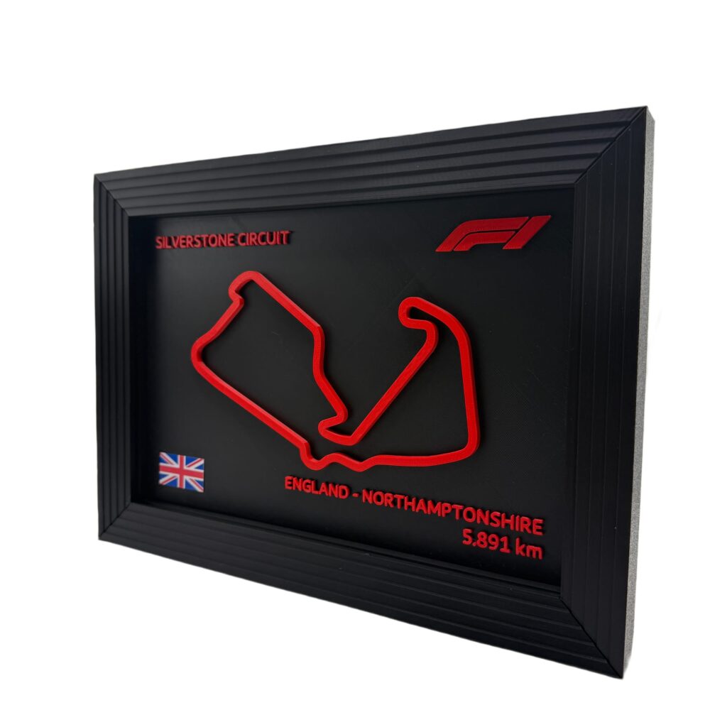 Formula 1 Race Track - Silverstone Circuit