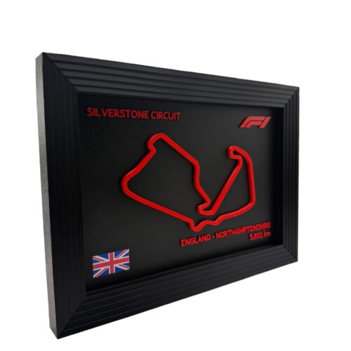 Formula 1 Race Track - Silverstone Circuit