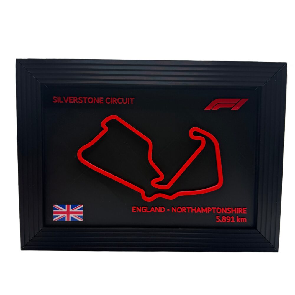 Formula 1 Race Track - Silverstone Circuit